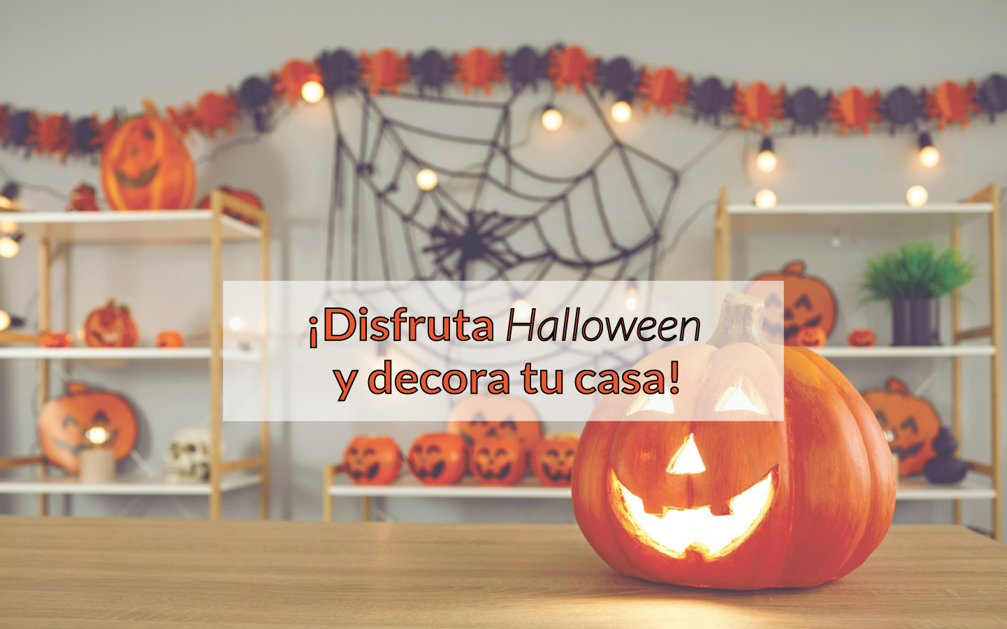 decoración halloween constructora Centro Sur