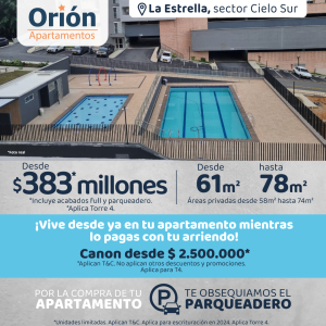 Orion apartamentos en La Estrella